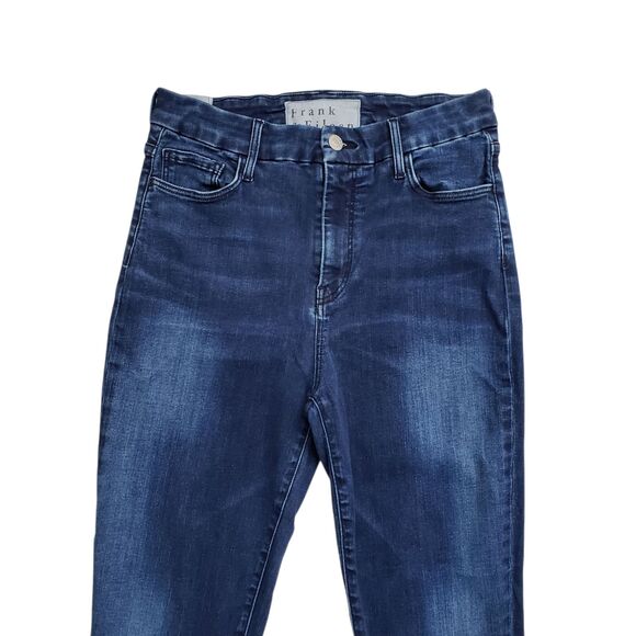 Frank & Eileen Sligo Skinny Jeans Womens 29 Italian Power Denim Ankle Raw Hem - Picture 10 of 11